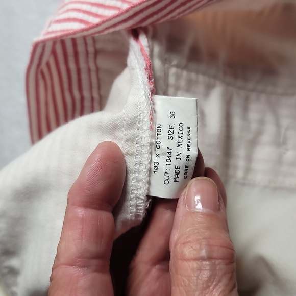 T. Harris London seersucker shorts. EUC LIKE NEW - Picture 5 of 5